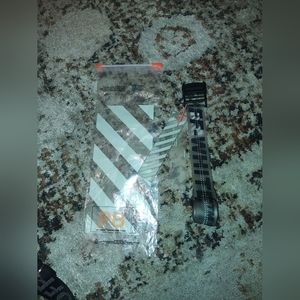 Off-White Industrial Belt in Black and Gray